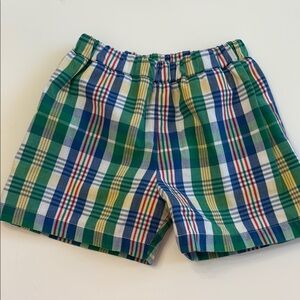 The Beaufort Bonnet Company Green and Blue Plaid Shorts